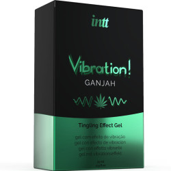 Intt - Puissant Stimulant Intime Gel Vibrant Liquide Cannabis 15Ml